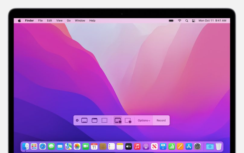 macOS Built-in Screen Recorder is an additional option for screen recording without installing thrid-party applications
