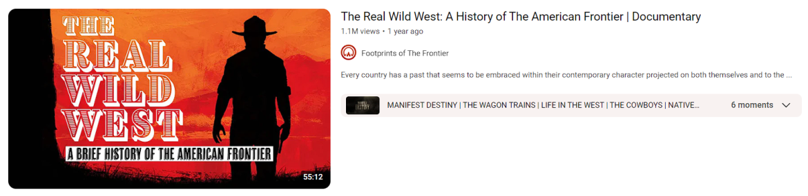 Documentary YouTube Video Example