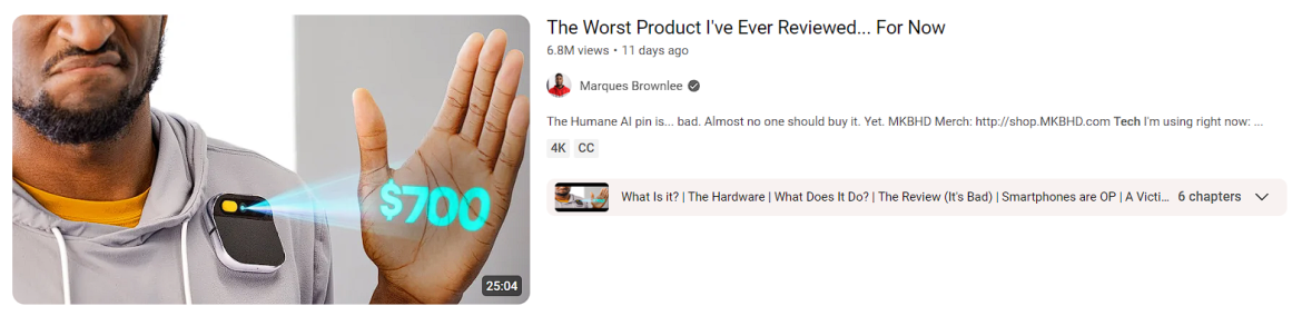 Tech reviews is an example of 50 trendy youtube video ideas