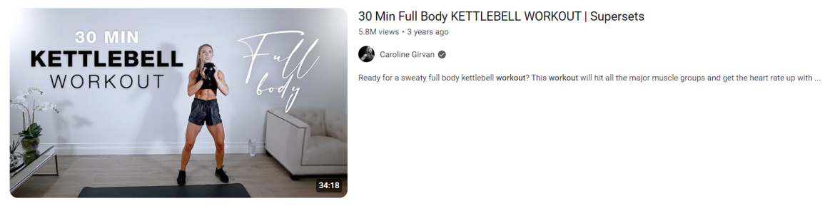 Workout videos is an example of 50 trendy youtube video ideas