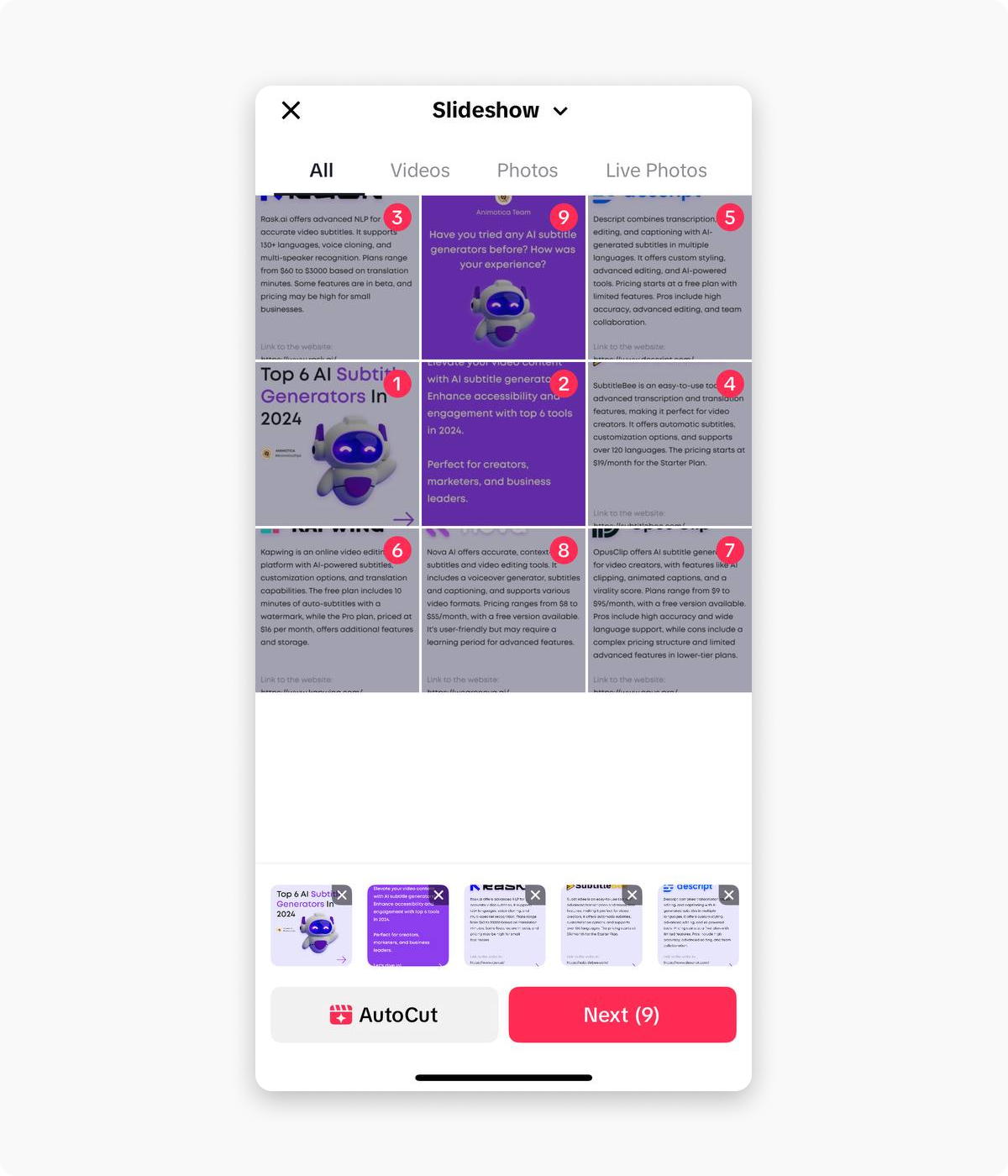 How to Make a Slideshow on TikTok Mixilab Blog